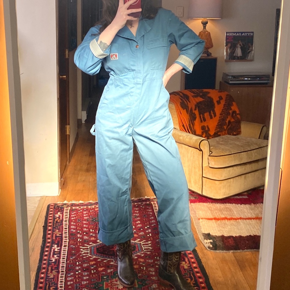 Ben Davis Blue Coveralls